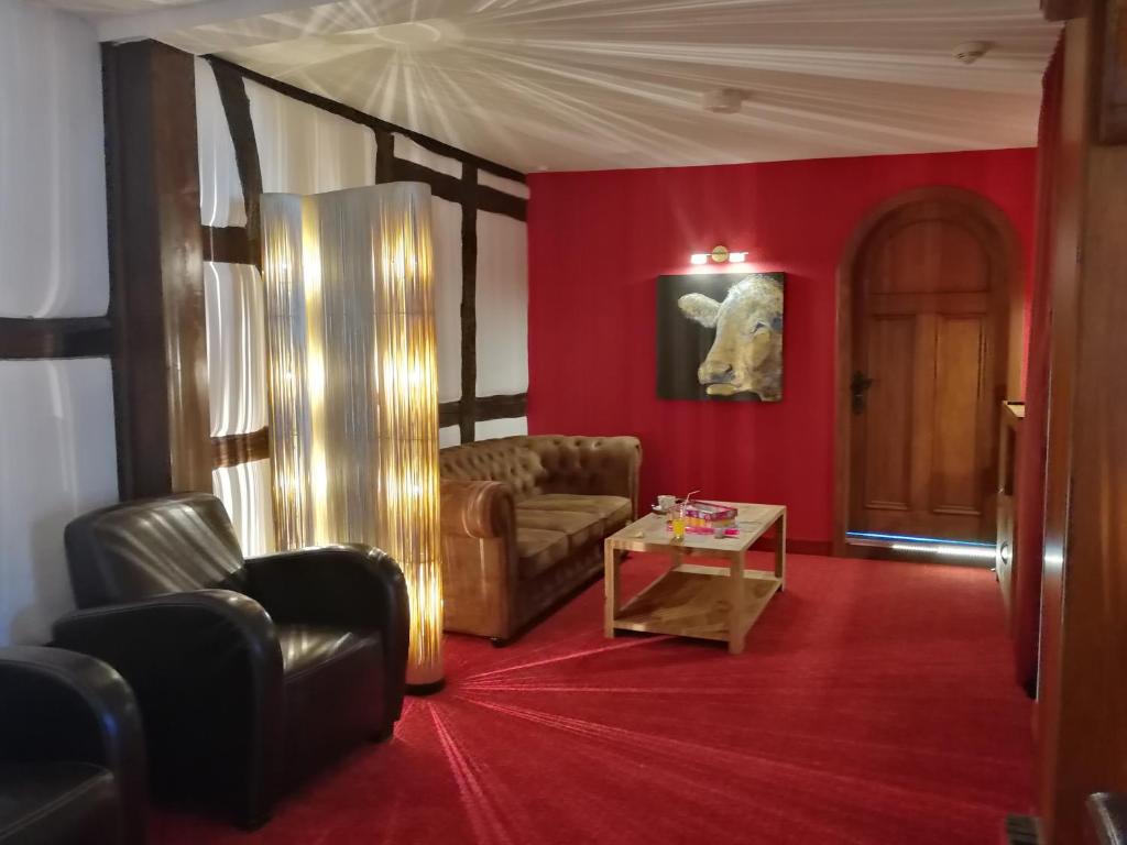 Posezení v ubytování Hotel Saxenhof