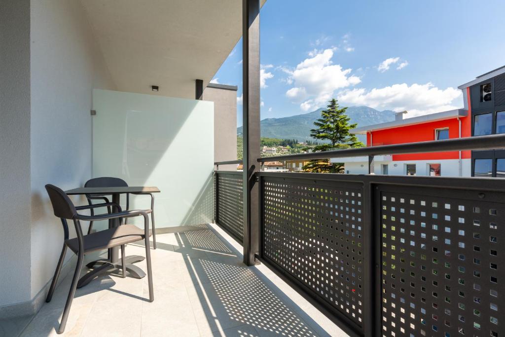 Balkón nebo terasa v ubytování Garda Life