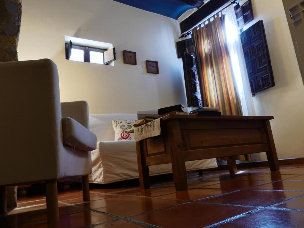 Posezení v ubytování Hotel Posada del Adarve