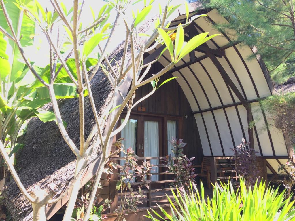 Zahrada ubytování Melati Cottage