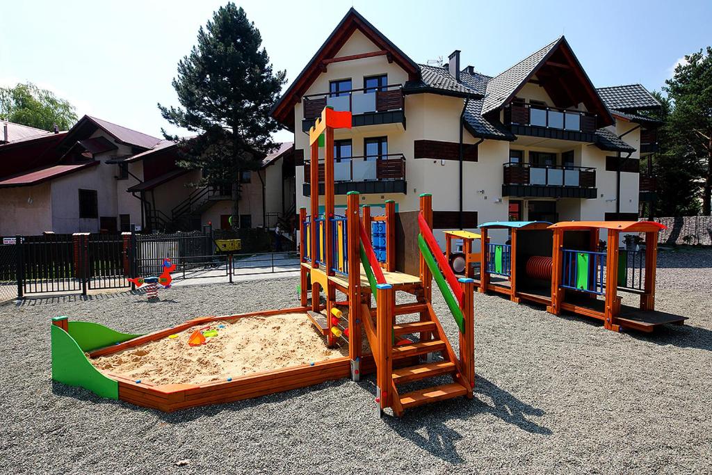 Detský kútik v ubytovaní Willa Ponikiewka