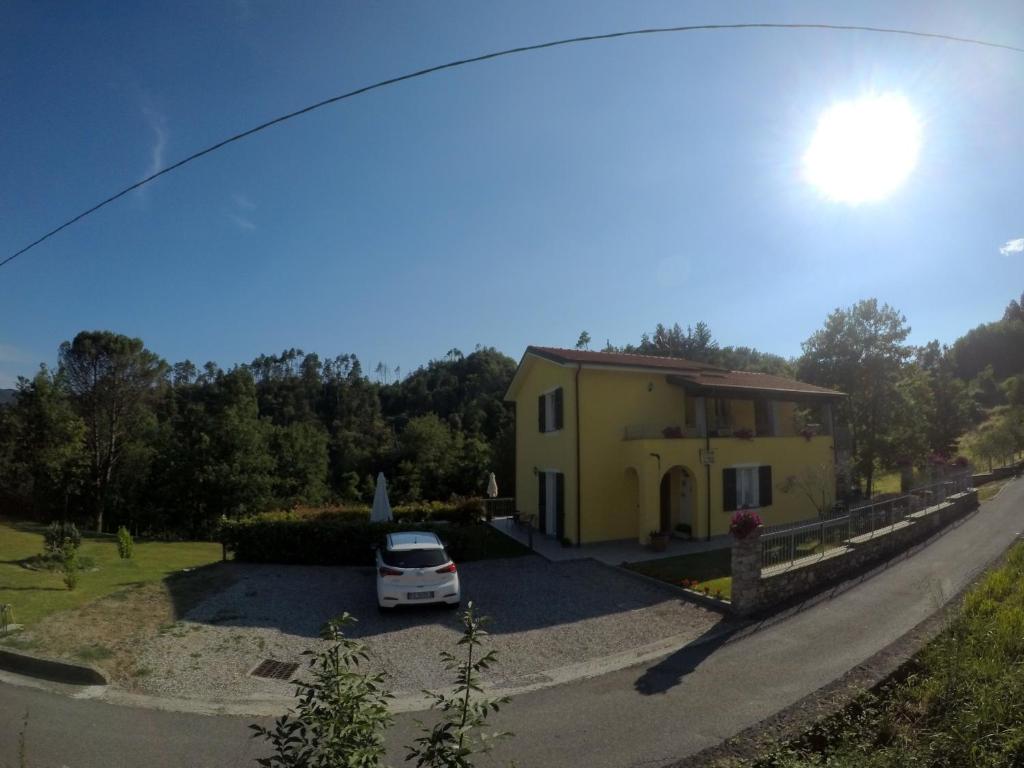 Budova, kde se bed and breakfast nachází