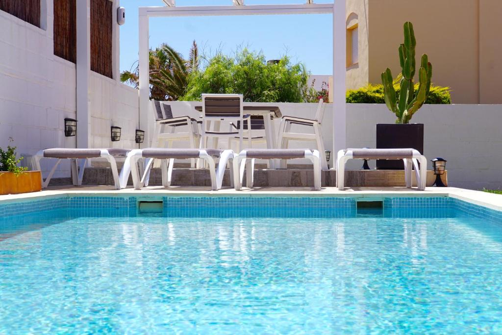 Bazén v ubytování Smart Villa Cabo de Palos nebo v jeho okolí