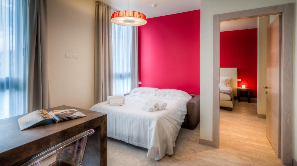 Voodi või voodid majutusasutuse Forte16 View & SPA toas