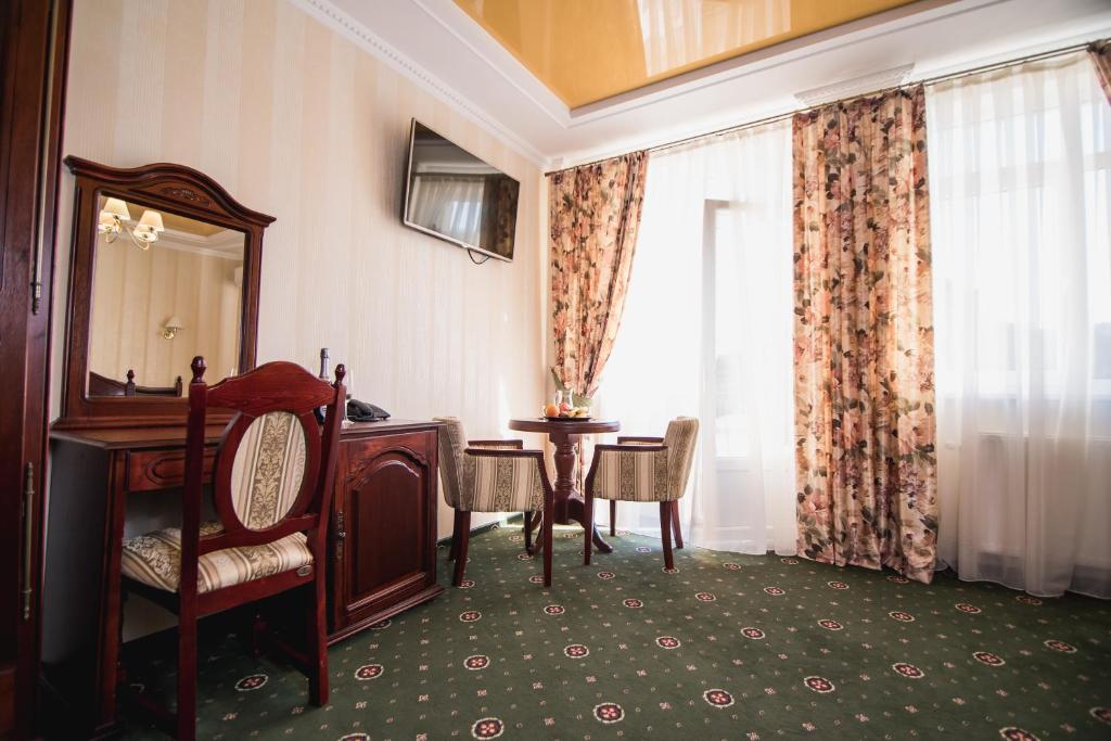 TV a/nebo společenská místnost v ubytování Hotel Sofia