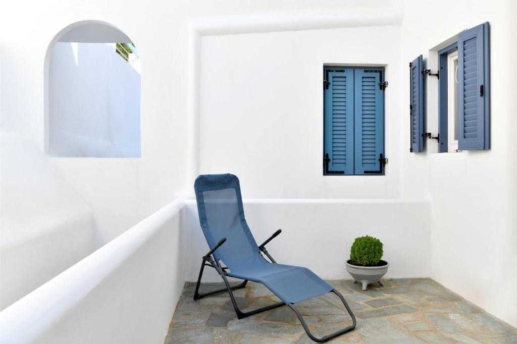 Część wypoczynkowa w obiekcie Ifestos home with private veranda, Paros
