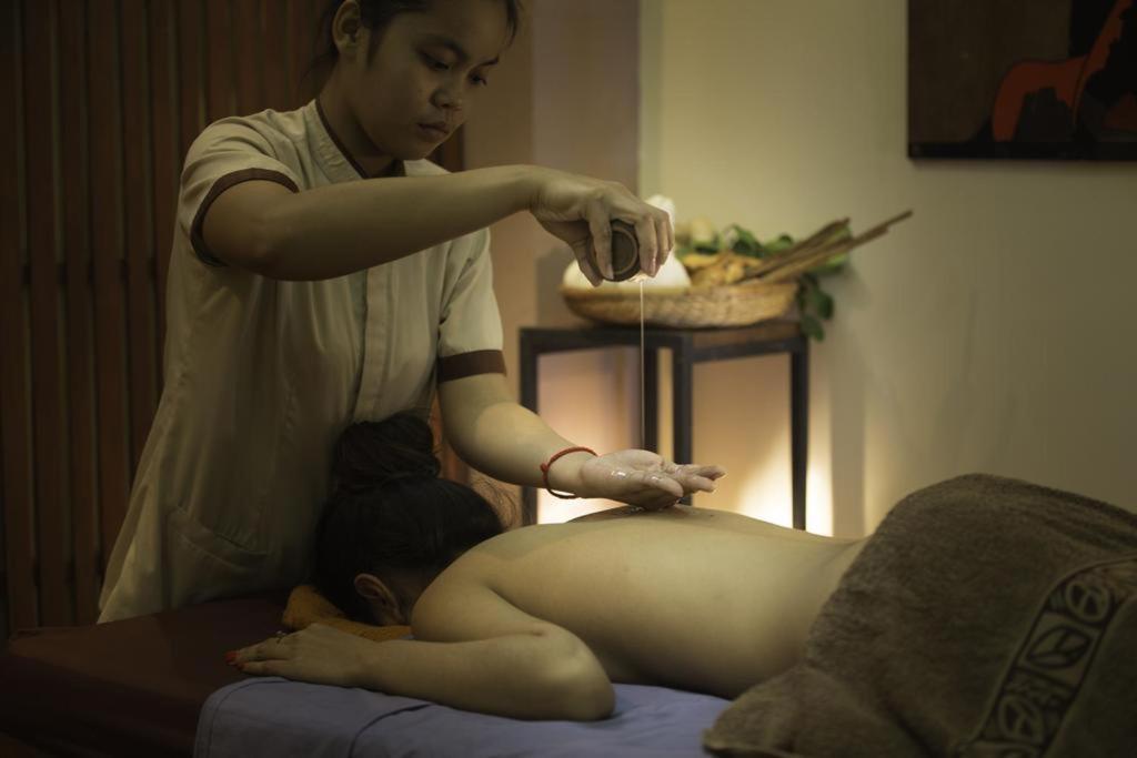 Lázně a/nebo wellness v ubytování Chhouy Vathna Angkor Boutique