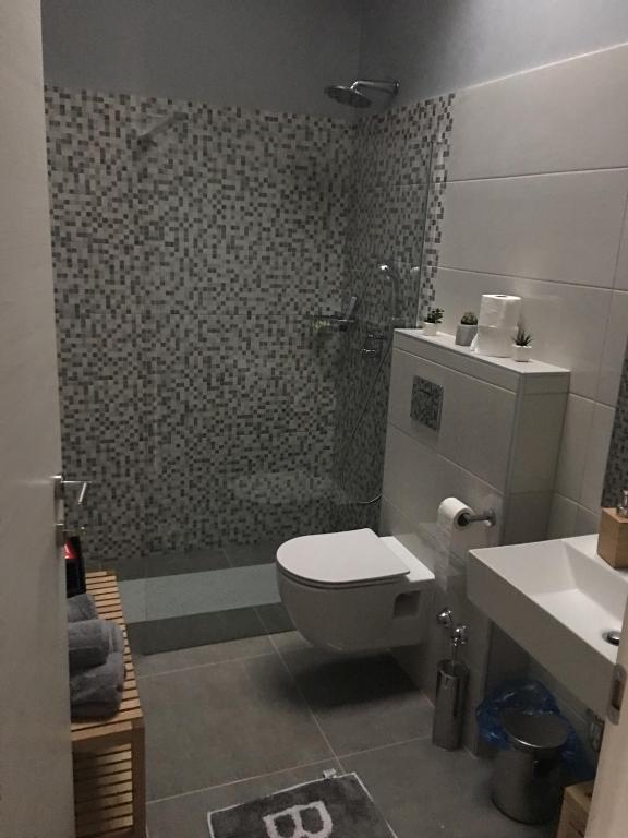 Koupelna v ubytování Studio apartman Dado