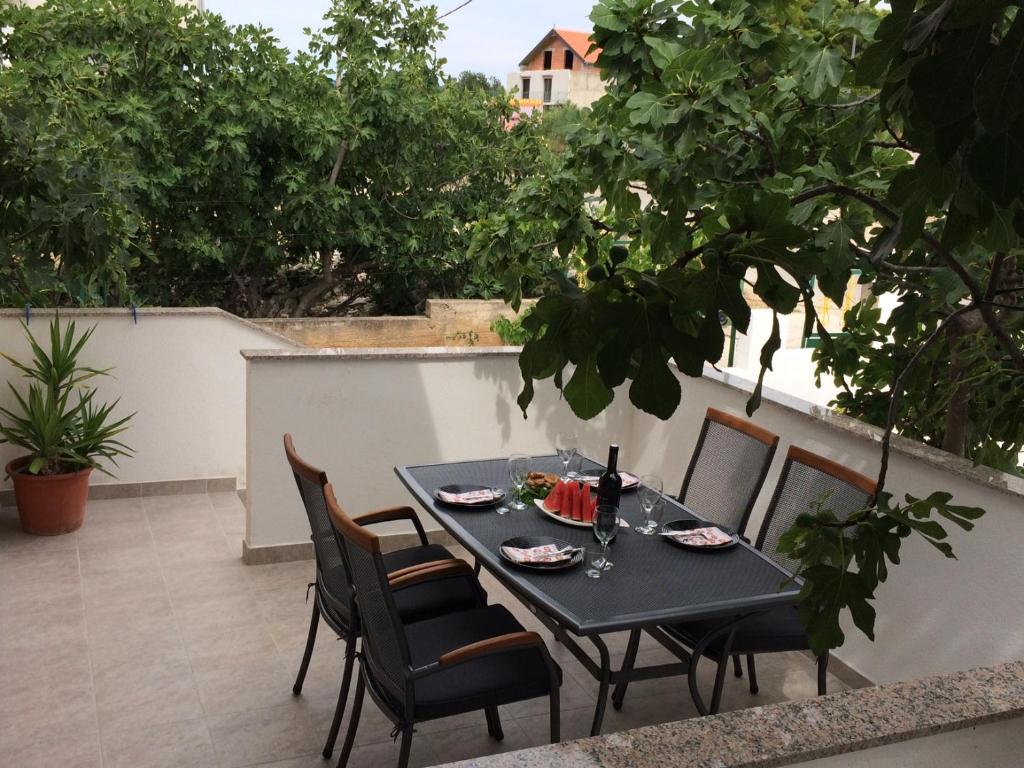 Zahrada ubytování BDM apartment