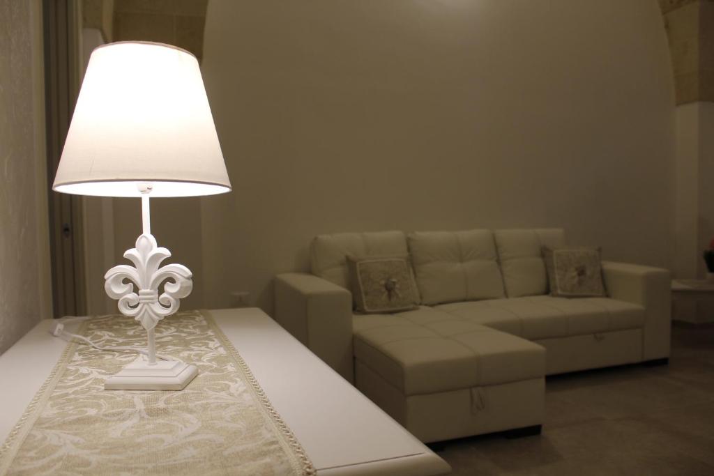 Posezení v ubytování B&B Ilenia