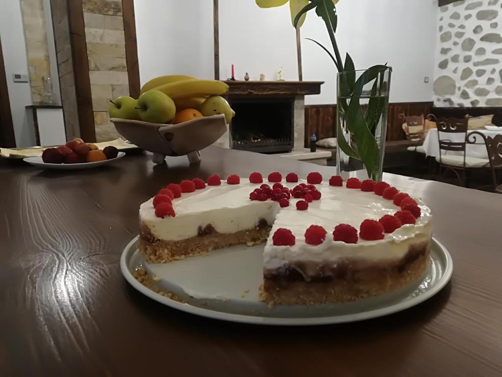 Jídlo v penzionu nebo okolí