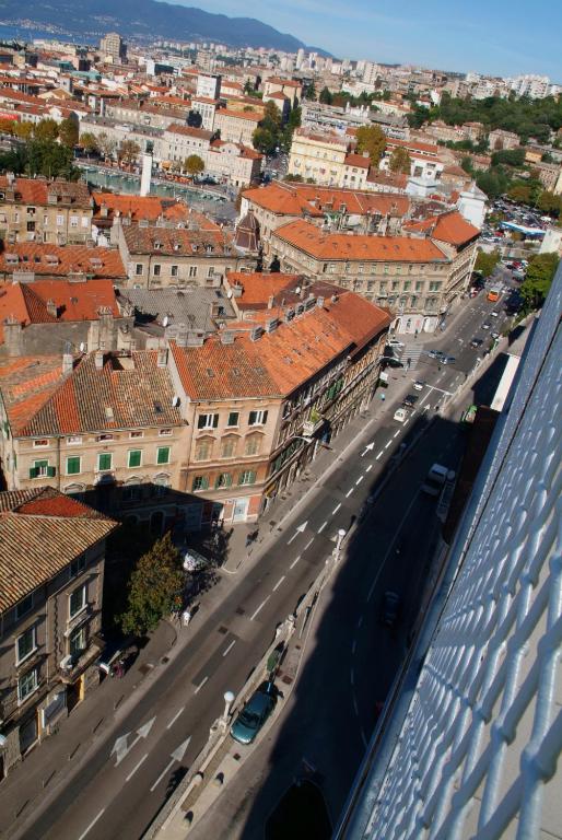 Een algemene foto van Rijeka of een uitzicht op de stad vanuit het hotel