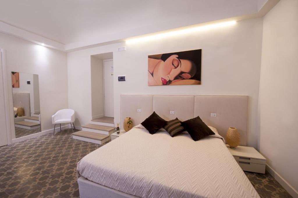 Postel nebo postele na pokoji v ubytování Edificio 15 House Elite