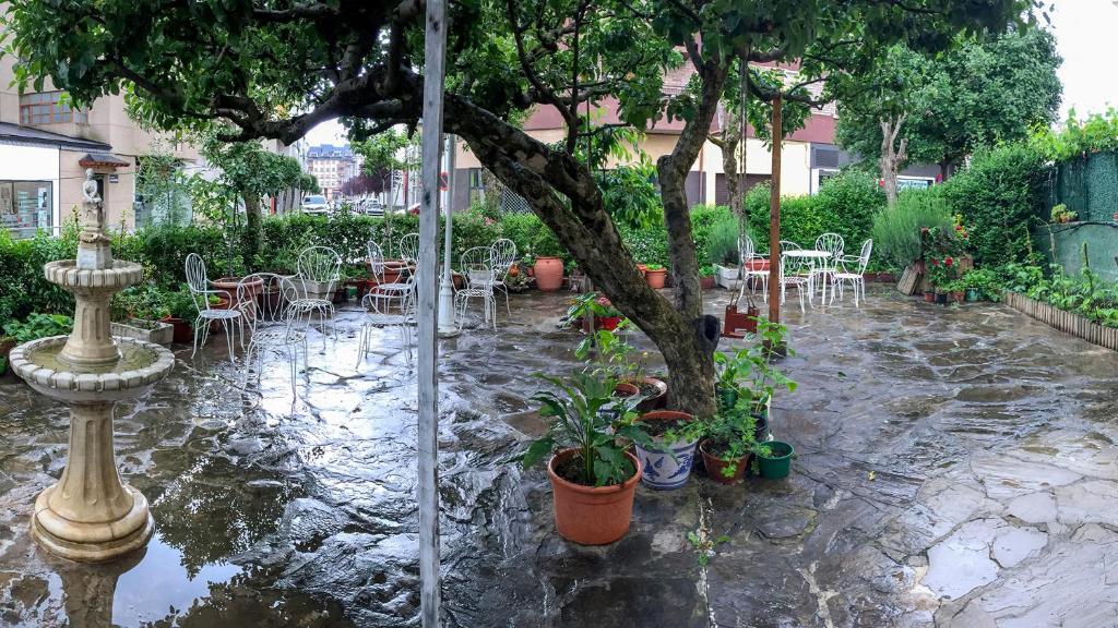 Zahrada ubytování Hotel A Nieu