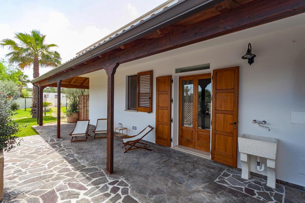 Budova, kde se bed and breakfast nachází