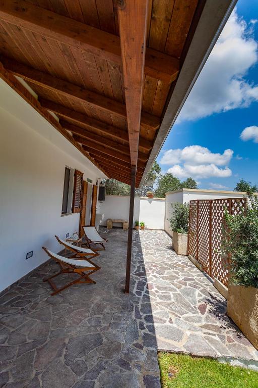 Balkón nebo terasa v ubytování Il Giardino di Jo