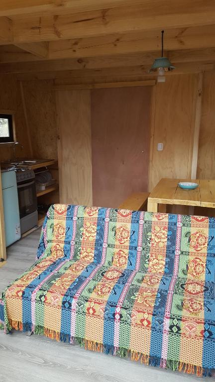 Cama o camas de una habitación en Andrómeda Lodge