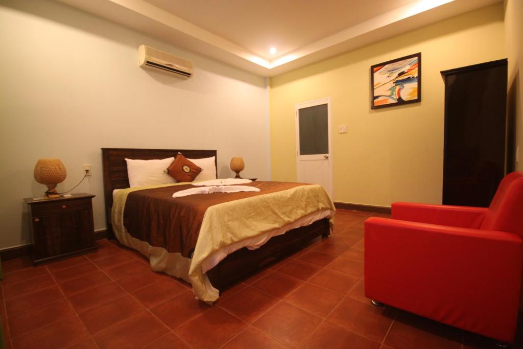 Xin Chao Hotel - Camera Matrimoniale Standard Con Vista Piscina