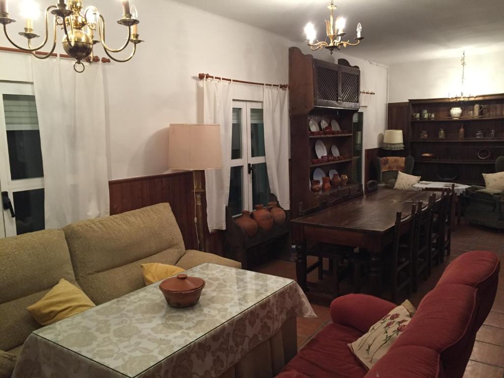 Posezení v ubytování Casa Camino Real