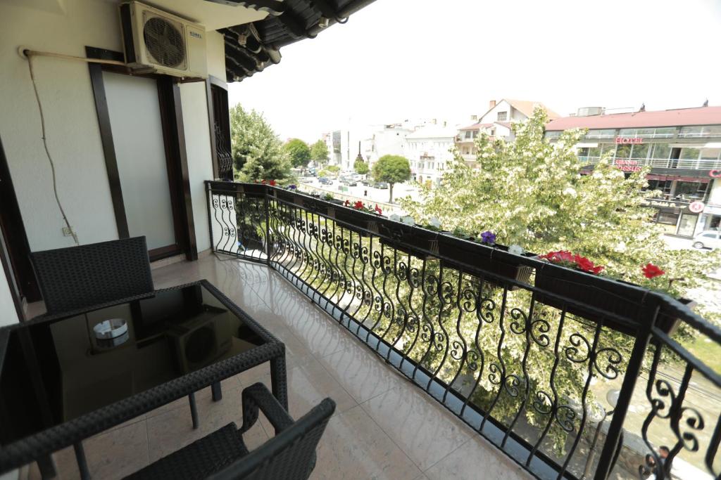 Balkón nebo terasa v ubytování Hotel Cleon