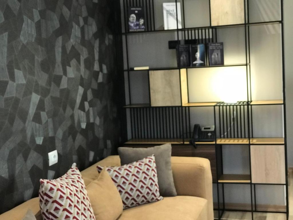 Posezení v ubytování Hotel Deluxe