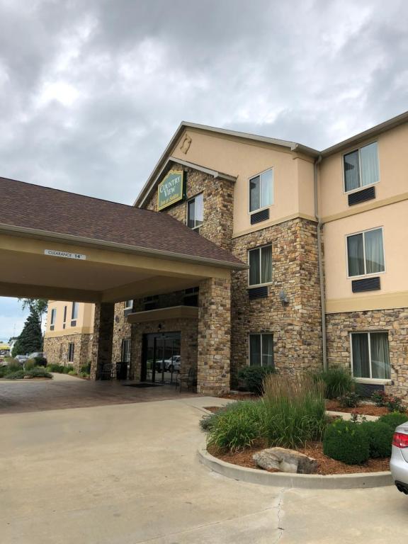 a rendering of the front of a hotel at Countryview Inn & Suites in Robinson