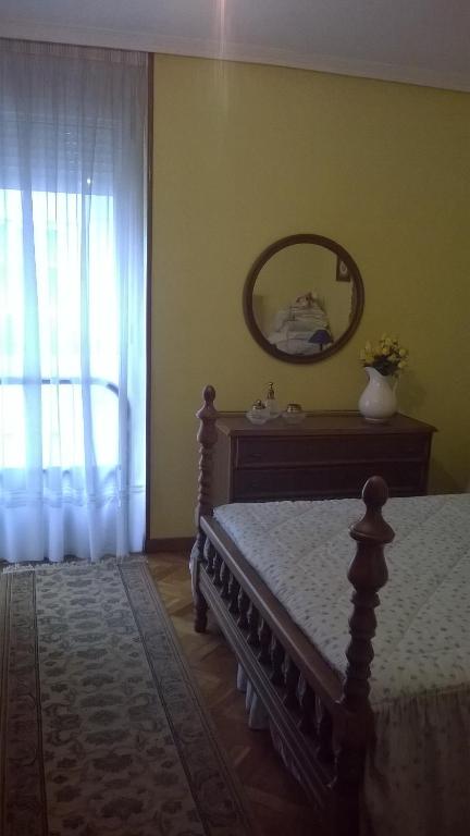 Postel nebo postele na pokoji v ubytování Habitacion Privada en Piso Familiar