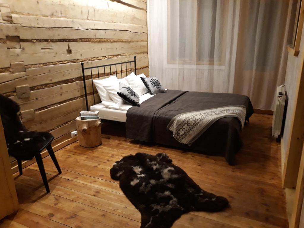 Postel nebo postele na pokoji v ubytování Schody Do Nieba