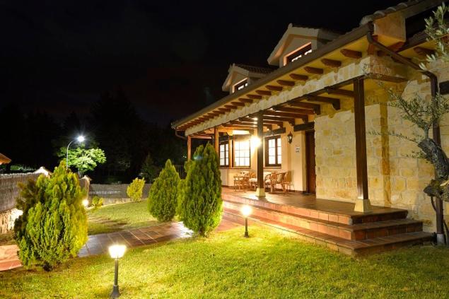Vonkajšia záhrada v ubytovaní Casa Los Pedroches