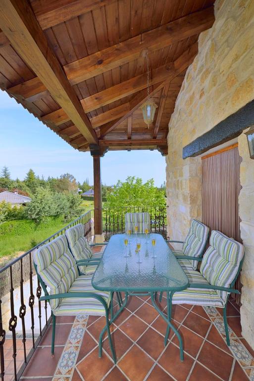Balkón alebo terasa v ubytovaní Casa Los Pedroches
