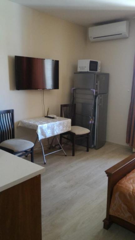 Kuchyň nebo kuchyňský kout v ubytování Tatyana Apartment
