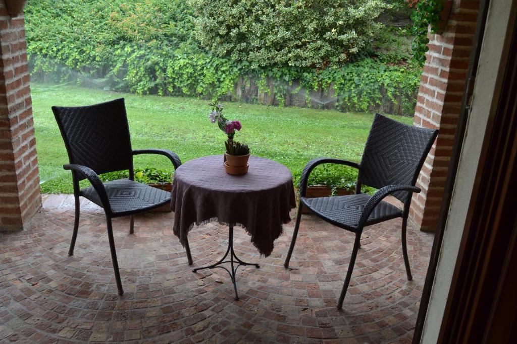 Zahrada ubytování B&B Il Martin Pescatore