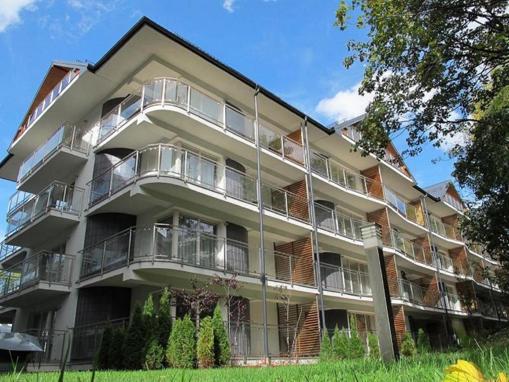 Budova, v ktorej sa apartmánový hotel nachádza