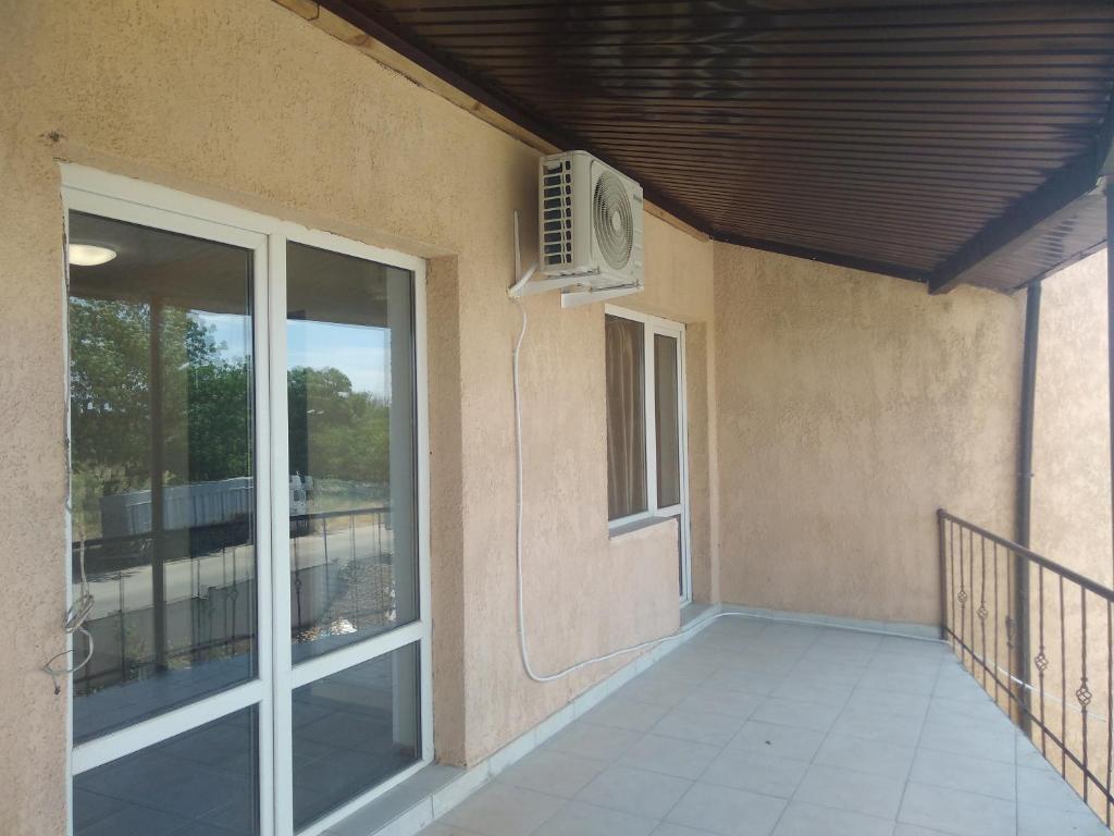 Balkón nebo terasa v ubytování Mini gostinitsa HOSTEL