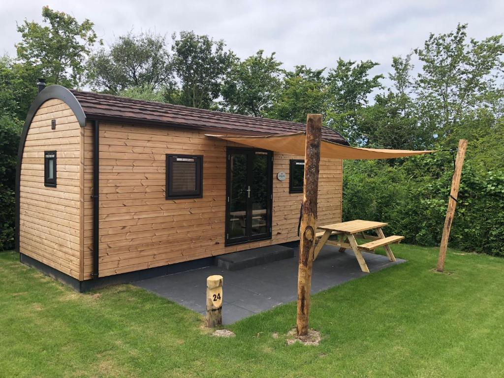 Zahrada ubytování Camping Ginsterveld