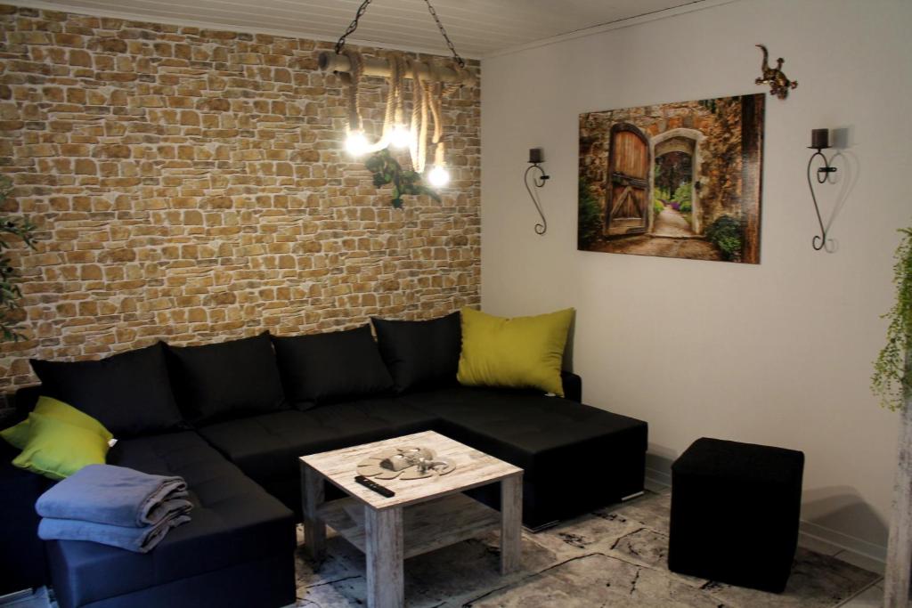 Posezení v ubytování Ferienwohnung " Gecko 2 "
