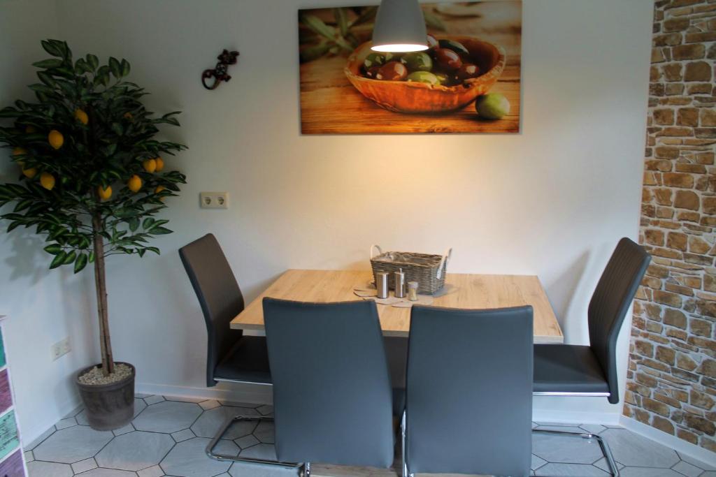 Posezení v ubytování Ferienwohnung " Gecko 2 "