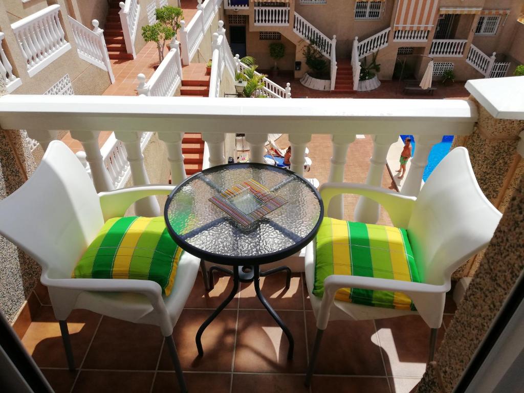 Balkón alebo terasa v ubytovaní La Casita de Nuria