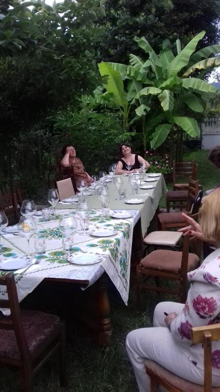 Zahrada ubytování Cabernet Tali