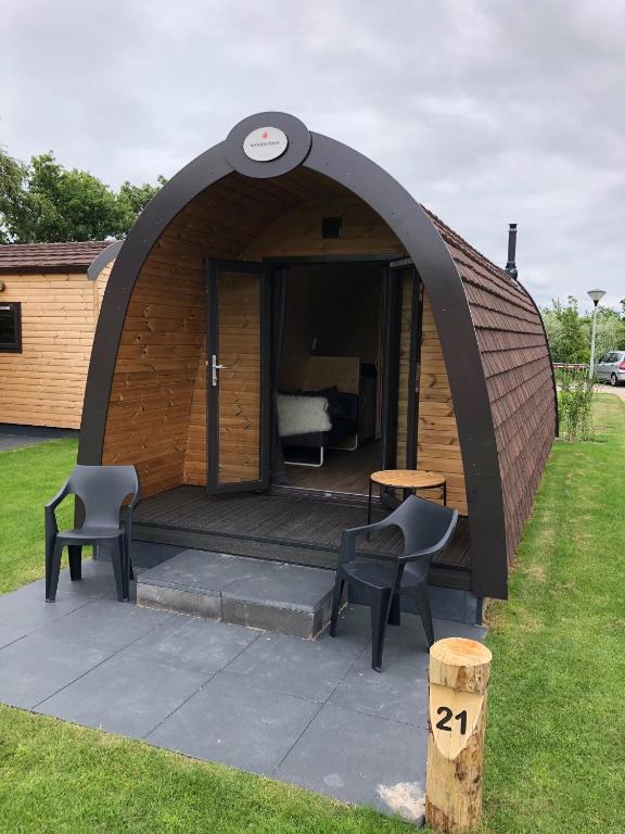 Zahrada ubytování Camping Ginsterveld