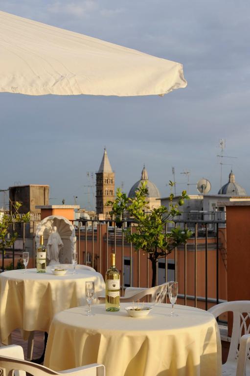 Balkón nebo terasa v ubytování Hotel Torino