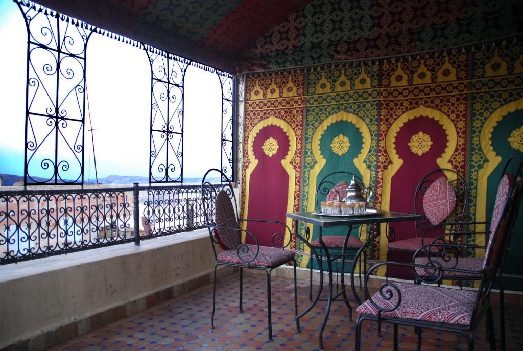 Balkon lub taras w obiekcie Dar Hafsa