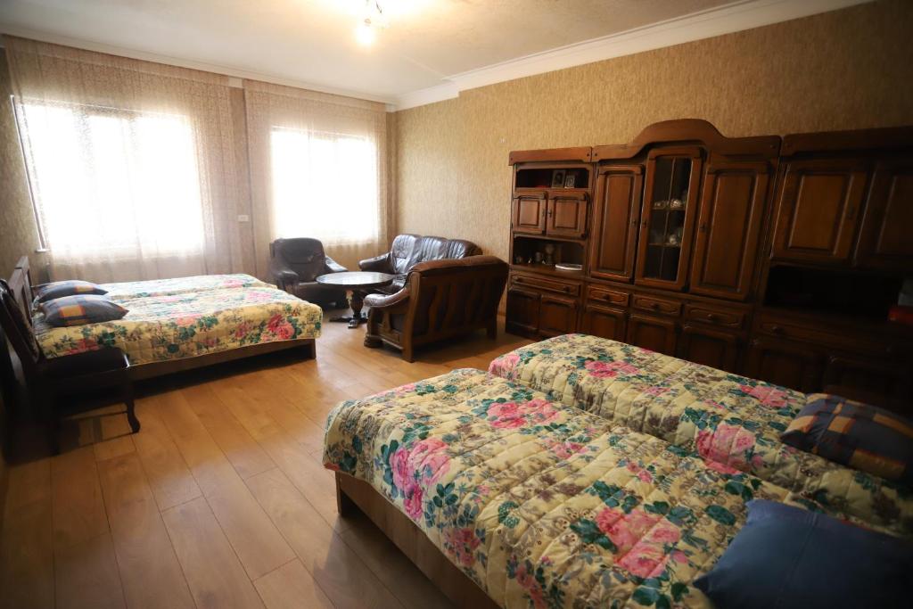 Postel nebo postele na pokoji v ubytování Papazo