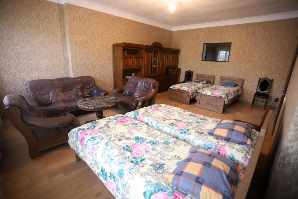 Postel nebo postele na pokoji v ubytování Papazo