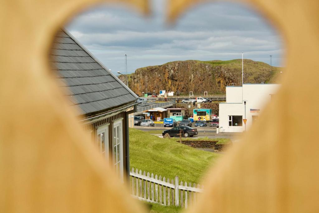 Almennt fjallaútsýni eða fjallaútsýni eins og það er á gistihúsinu
