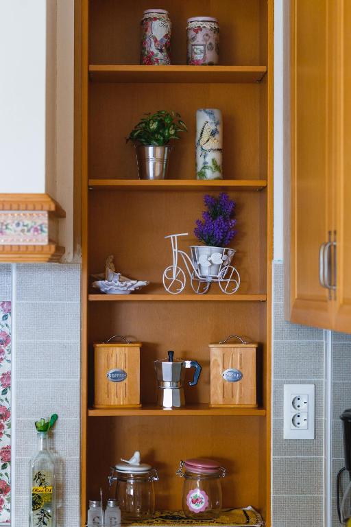 Кухня или мини-кухня в Erofili's House
