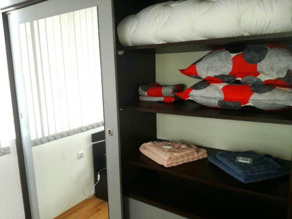 Postel nebo postele na pokoji v ubytování Apartment Stoyanovi
