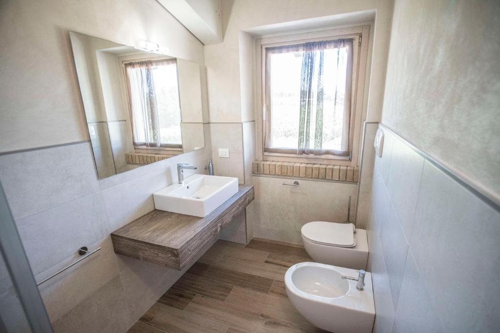 Kúpeľňa v ubytovaní Relais Madergnago