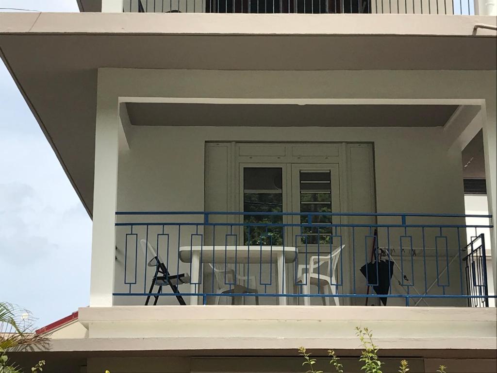 Balkón nebo terasa v ubytování L'Escale du Mouillage