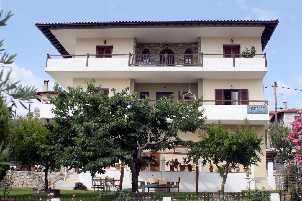 Budova, kde se apartmán nachází